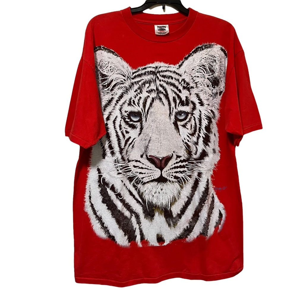Vintage Bobby G's White Tiger Single Stitch Tee